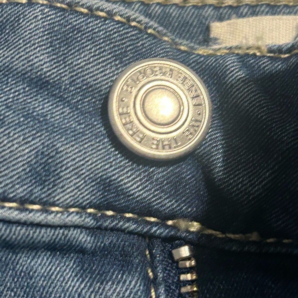 We The Free Jeans 29 Womens Light Wash High Rise Flare Bell
Bottom Size 25 - Picture 3 of 13